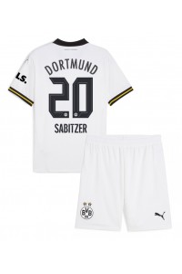 Borussia Dortmund Marcel Sabitzer #20 Jalkapallovaatteet Lasten Kolmas peliasu 2024-25 Lyhythihainen (+ Lyhyet housut)